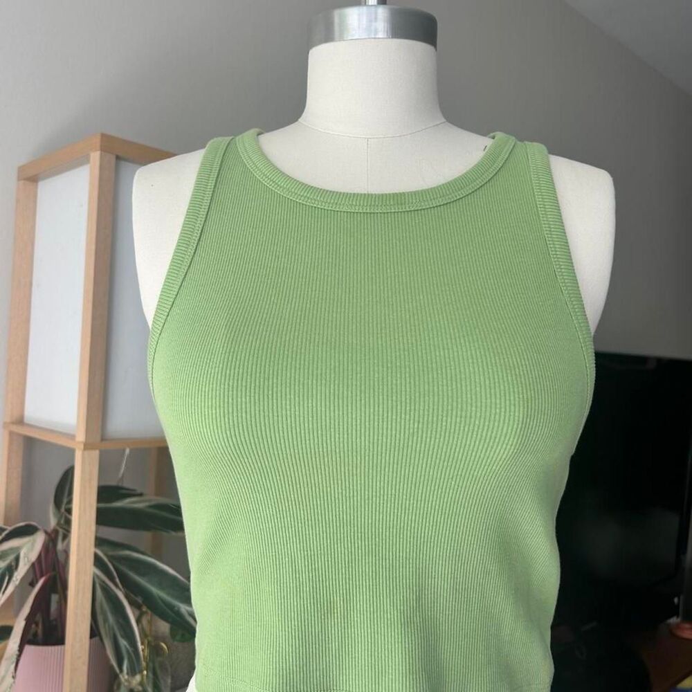 Unbranded Women's Green Crop-top